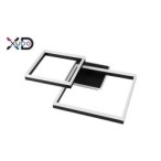 Lubinis šviestuvas (XD-LA123) LED 55W 65x50cm 4000K JUODA