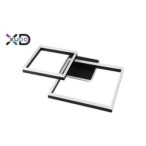 Lubinis šviestuvas (XD-LA123) LED 55W 65x50cm 4000K JUODA