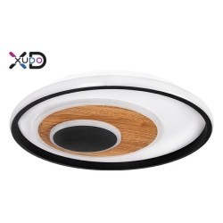 Lubinis šviestuvas (XD-LA124) LED 29W 40cm 4000K JUODA