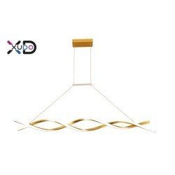 Pakabinamas šviestuvas (XD-LA127G) LED 37W 120cm 4000K Aukso
