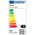 Pakabinamas šviestuvas (XD-LA127G) LED 37W 120cm 4000K Aukso