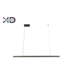 Pakabinamas šviestuvas (XD-LA128) LED linia 27W 120cm 4000K JUODA