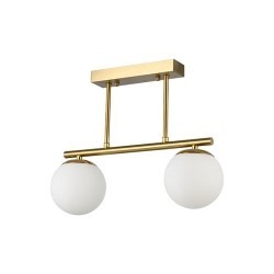 Lubinis šviestuvas LED E27 Bali-12 38cm x2 Aukso