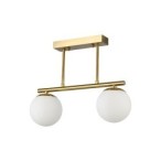 Lubinis šviestuvas LED E27 Bali-12 38cm x2 Aukso