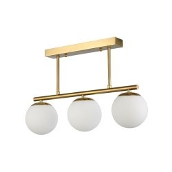 Lubinis šviestuvas LED E27 Bali-12 47cm x3 Aukso