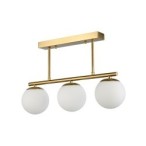 Lubinis šviestuvas LED E27 Bali-12 47cm x3 Aukso