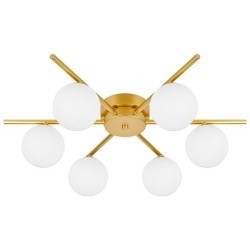 Lubinis šviestuvas LED G9 Bali-10 58cm x6 Aukso
