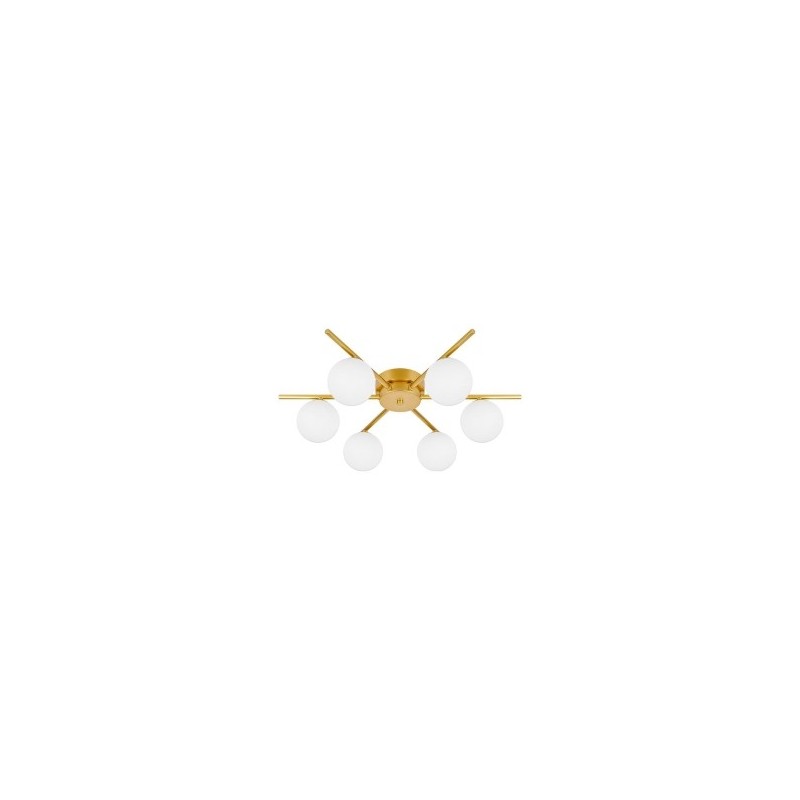 Lubinis šviestuvas LED G9 Bali-10 58cm x6 Aukso