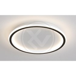Lubinis šviestuvas LED Galaxis Apollo 66W 40x4cm JUODA