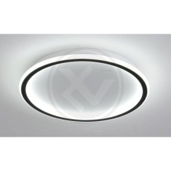 Lubinis šviestuvas LED Galaxis Apollo 66W 40x4cm JUODA