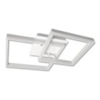 Lubinis šviestuvas LED Galaxis Herkules 70W 54x54x13cm BALTA