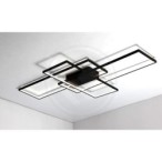 Lubinis šviestuvas LED Galaxis Hydra 126W 90x50x8 cm JUODA