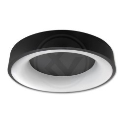 Lubinis šviestuvas LED Galaxis Nova 54W 40x8cm JUODA