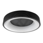 Lubinis šviestuvas LED Galaxis Nova 54W 40x8cm JUODA