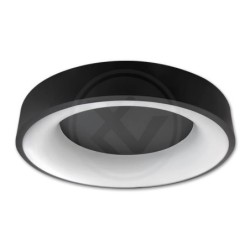 Lubinis šviestuvas LED Galaxis Nova 54W 40x8cm JUODA