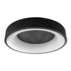 Lubinis šviestuvas LED Galaxis Nova 54W 40x8cm JUODA