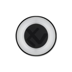 Lubinis šviestuvas LED Galaxis Nova 54W 40x8cm JUODA