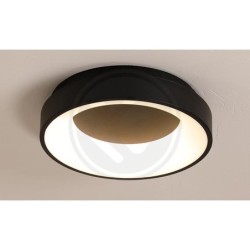 Lubinis šviestuvas LED Galaxis Nova 54W 40x8cm JUODA