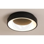 Lubinis šviestuvas LED Galaxis Nova 54W 40x8cm JUODA