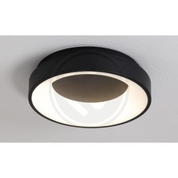 Lubinis šviestuvas LED Galaxis Nova 54W 40x8cm JUODA