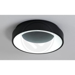 Lubinis šviestuvas LED Galaxis Nova 54W 40x8cm JUODA