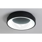 Lubinis šviestuvas LED Galaxis Nova 54W 40x8cm JUODA