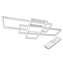 Lubinis šviestuvas LED Galaxis Pegaz 130W 105x50x8 cm BALTA