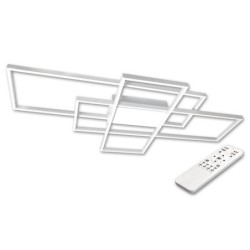 Lubinis šviestuvas LED Galaxis Pegaz 130W 105x50x8 cm BALTA