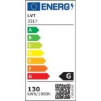 Lubinis šviestuvas LED Galaxis Pegaz 130W 105x50x8 cm BALTA