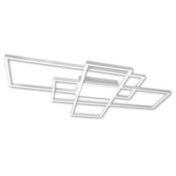 Lubinis šviestuvas LED Galaxis Pegaz 130W 105x50x8 cm BALTA