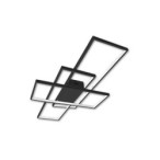 Lubinis šviestuvas LED Galaxis Pegaz 130W 105x50x8 cm JUODA