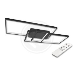 Lubinis šviestuvas LED Galaxis Vela 90W 83x36x8 cm JUODA