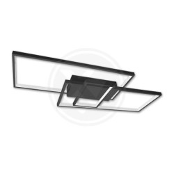Lubinis šviestuvas LED Galaxis Vela 90W 83x36x8 cm JUODA