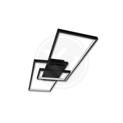 Lubinis šviestuvas LED Galaxis Vela 90W 83x36x8 cm JUODA