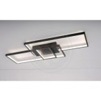 Lubinis šviestuvas LED Galaxis Vela 90W 83x36x8 cm JUODA