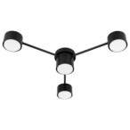 Lubinis šviestuvas LED GX53 Guliver x4 85cm JUODA