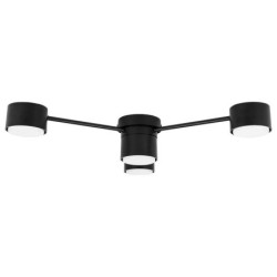 Lubinis šviestuvas LED GX53 Guliver x4 85cm JUODA