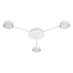 Lubinis šviestuvas LED GX53 Zibo x3 65cm BALTA