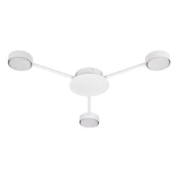 Lubinis šviestuvas LED GX53 Zibo x3 65cm BALTA