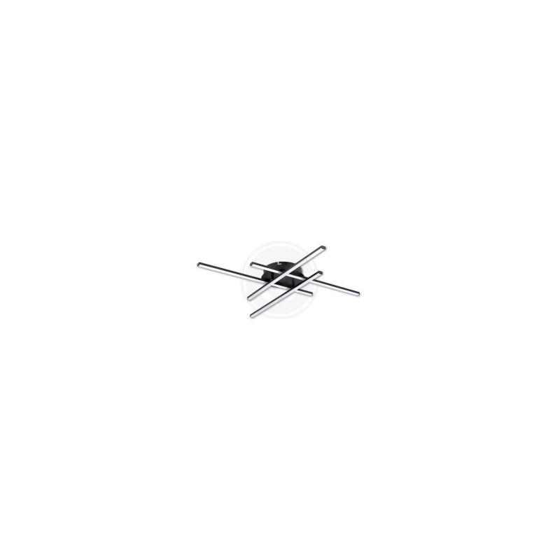 Lubinis šviestuvas LED Modena Grando 4000K 34W 70cm JUODA