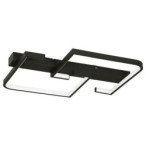 Lubinis šviestuvas LED Moris 62x50x6cm 29W JUODA 3CCT DIP