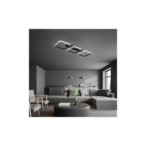 Lubinis šviestuvas LED Nebula Canis 33W 90x26x8,5cm JUODA