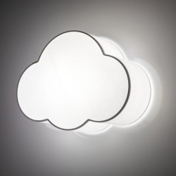 Lubinis šviestuvas CLOUD 2xE27 BALTA