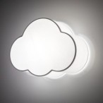 Lubinis šviestuvas CLOUD 2xE27 BALTA