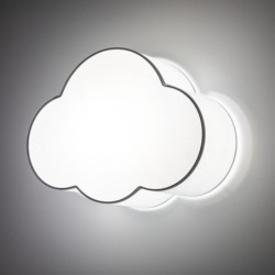 Lubinis šviestuvas CLOUD 2xE27 BALTA