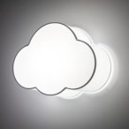 Lubinis šviestuvas CLOUD 2xE27 BALTA