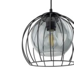 Pakabinamas šviestuvas UNIVERSO 1xE27 JUODA