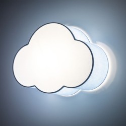 Lubinis šviestuvas CLOUD 2xE27 BALTA
