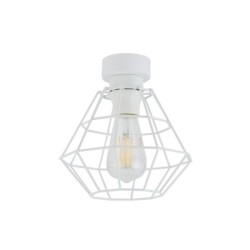 Lubinis šviestuvas DIAMOND 1xE27 BALTA