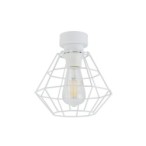 Lubinis šviestuvas DIAMOND 1xE27 BALTA